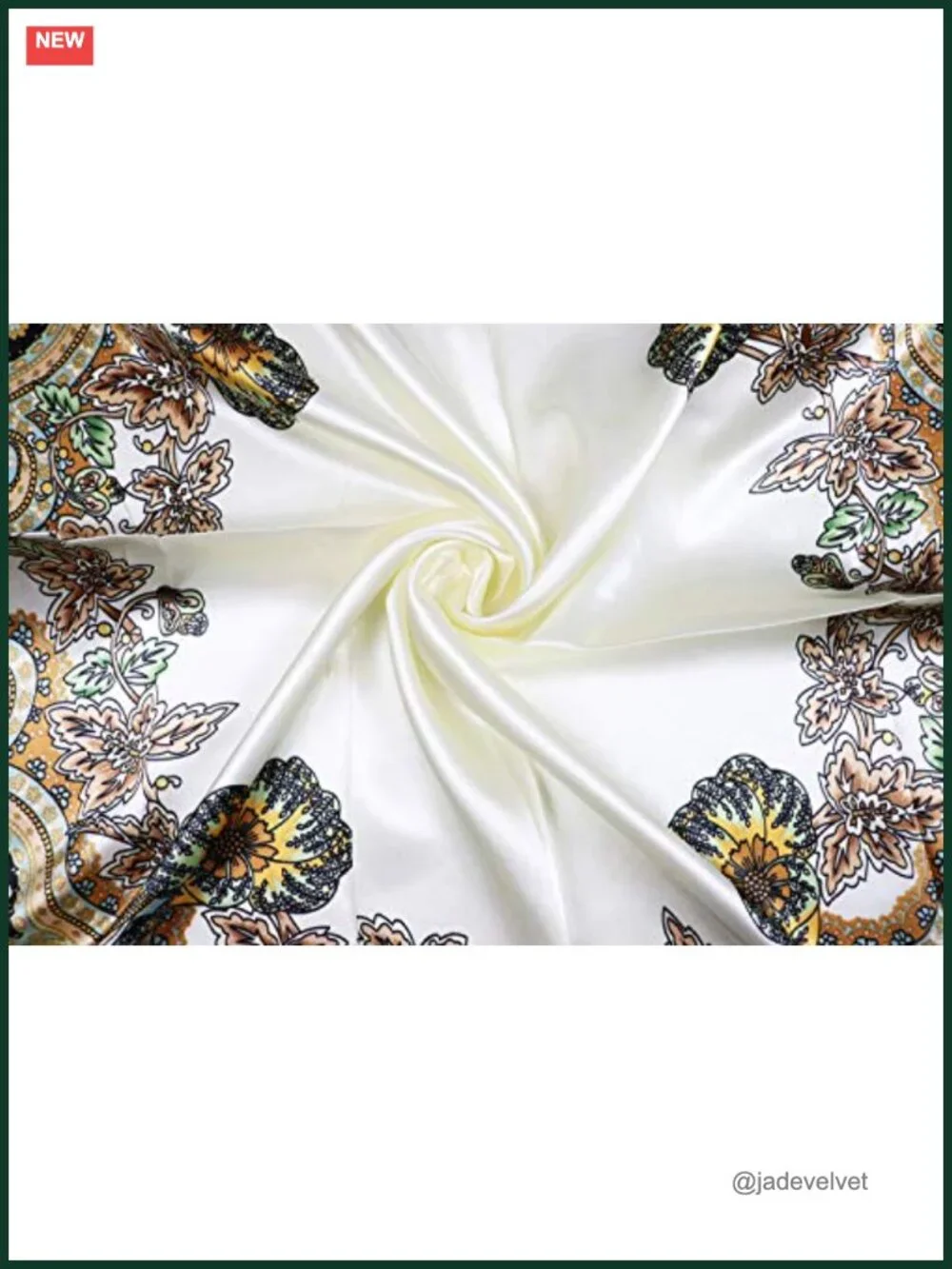 Satin Head Scarf for Women 35x35 Silk Feel Hair Wrap Neck Scarf Square Bandana